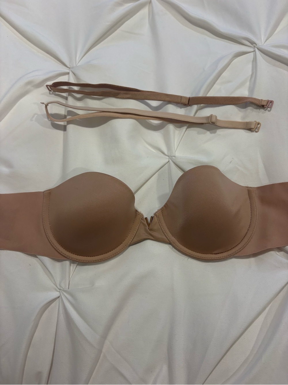 Victoria’s SecretStrapless Nude Convertible Bra - Smooth Contour - Size 34A